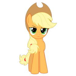 Size: 2304x2304 | Tagged: safe, applejack, earth pony, pony, .svg available, simple background, solo, svg, transparent background, vector