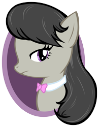 Size: 5993x7682 | Tagged: safe, artist:mawscm, octavia melody, earth pony, pony, abstract background, absurd resolution, bust, female, mare, portrait, profile, solo