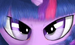 Size: 1000x600 | Tagged: safe, artist:the1xeno1, derpibooru import, twilight sparkle, close-up, eyes, solo