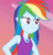 Size: 1039x1080 | Tagged: safe, derpibooru import, screencap, rainbow dash, better together, choose your own ending, equestria girls, wake up!, wake up!: rainbow dash, clothes, cropped, cute, dashabetes, female, feminism, geode of super speed, magical geodes, rainbow dash is the best facemaker, sexy, sleeveless, smiling, smirk, solo, stupid sexy rainbow dash, tanktop