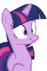 Size: 2962x4458 | Tagged: safe, artist:mmdfantage, derpibooru import, twilight sparkle, unicorn twilight, unicorn, scrunchy face, simple background, solo, transparent background, vector