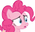 Size: 11672x10641 | Tagged: safe, artist:cyanlightning, pinkie pie, earth pony, pony, the gift of the maud pie, .svg available, absurd resolution, simple background, solo, transparent background, vector, worried