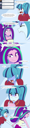 Size: 1000x4246 | Tagged: safe, artist:jase1505, aria blaze, sonata dusk, series:dusk oceanos, equestria girls, angry, comic, crying, fangs, surprised, tumblr