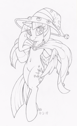 Size: 486x800 | Tagged: safe, artist:dfectivedvice, derpibooru import, twilight sparkle, twilight sparkle (alicorn), alicorn, pony, bipedal, female, grayscale, mare, monochrome, solo