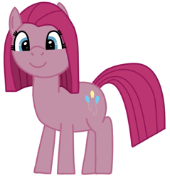 Size: 625x655 | Tagged: safe, artist:namelesspony, pinkie pie, earth pony, pony, cute, cuteamena, happy, newbie artist training grounds, pinkamena diane pie, smiling, solo