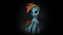 Size: 3840x2160 | Tagged: safe, artist:mayahorse, derpibooru import, rainbow dash, pegasus, pony, 3d, solo