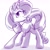 Size: 2000x2000 | Tagged: safe, artist:jen-neigh, rarity, pony, unicorn, female, horn, mare, solo, white coat