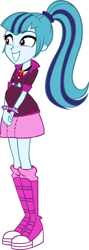 Size: 426x1200 | Tagged: safe, edit, sonata dusk, equestria girls, rainbow rocks, belly, female, gem, pregnant, pregnant edit, pregnant equestria girls, siren gem, smiling, solo