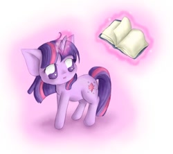 Size: 900x800 | Tagged: safe, artist:spectralpony, derpibooru import, twilight sparkle, book, chibi, solo