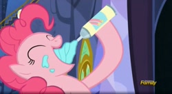 Size: 1665x915 | Tagged: safe, screencap, pinkie pie, pony, every little thing she does, solo