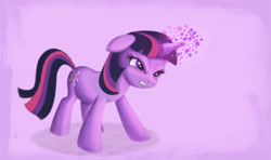 Size: 821x486 | Tagged: safe, artist:ridd sorensen, artist:riddsorensen, derpibooru import, twilight sparkle, magic, solo