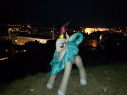 Size: 4000x3000 | Tagged: safe, artist:arniemkii, rain shine, horse, kirin, pony, unicorn, arena, bootleg, croatia, female, hongyi, inflatable, inflatable toy, inflation, mare, nature, summer