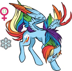 Size: 662x651 | Tagged: safe, artist:chrysolite, derpibooru import, part of a set, rainbow dash, pegasus, pony, colored wings, fanfic art, female, mare, multicolored wings, omega, rainbow wings, simple background, solo, white background, wings