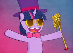 Size: 1500x1080 | Tagged: safe, artist:thematrixman, derpibooru import, twilight sparkle, parody, solo, superjail, twilight scepter