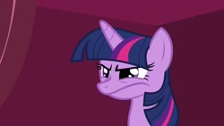 Size: 1136x639 | Tagged: safe, derpibooru import, edit, edited screencap, screencap, twilight sparkle, too many pinkie pies, reaction image, upset