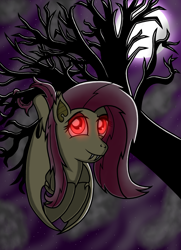 Size: 2500x3452 | Tagged: safe, artist:heartshielder1991, fluttershy, bat pony, pony, flutterbat, race swap, solo