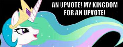 Size: 400x154 | Tagged: safe, artist:sparkponies, edit, princess celestia, alicorn, pony, black background, bust, female, image macro, mare, meme, portrait, richard iii, simple background, this will end in royal ascension, this will end with a trade deal