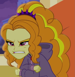 Size: 661x677 | Tagged: safe, adagio dazzle, equestria girls, rainbow rocks, faic, female, gem, reaction image, siren gem, youtube link