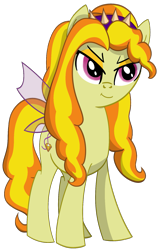 Size: 1093x1745 | Tagged: safe, artist:givralix, adagio dazzle, pony, equestria girls, rainbow rocks, equestria girls ponified, female, gem, mare, ponified, simple background, siren gem, solo, transparent background, wings