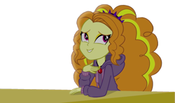 Size: 1161x688 | Tagged: safe, artist:abtoons, edit, screencap, adagio dazzle, equestria girls, rainbow rocks, cropped