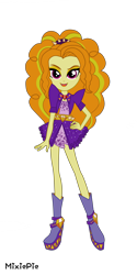 Size: 3000x6016 | Tagged: safe, artist:mixiepie, adagio dazzle, equestria girls, rainbow rocks, simple background, solo, transparent background, vector