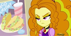 Size: 1984x1008 | Tagged: safe, screencap, adagio dazzle, equestria girls, rainbow rocks, adagio is not amused, solo, unamused