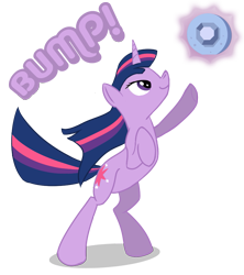 Size: 827x932 | Tagged: safe, artist:rubrony, derpibooru import, twilight sparkle, pony, unicorn, female, mare, multicolored mane, purple coat, solo