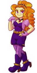 Size: 506x1000 | Tagged: safe, artist:skippyrip, adagio dazzle, equestria girls, rainbow rocks, solo