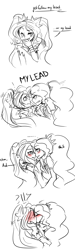 Size: 996x3311 | Tagged: safe, artist:kyuryun, adagio dazzle, aria blaze, equestria girls, rainbow rocks, adaria, female, kissing, lesbian, shipping