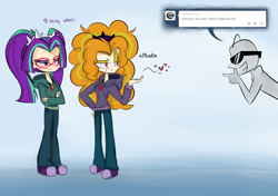 Size: 1280x902 | Tagged: safe, artist:jankrys00, adagio dazzle, aria blaze, oc, oc:anon, equestria girls, rainbow rocks, tumblr