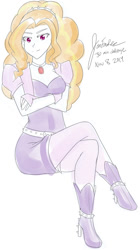 Size: 671x1200 | Tagged: safe, artist:jonfawkes, adagio dazzle, equestria girls, rainbow rocks, 30 minute art challenge