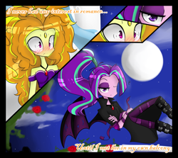 Size: 1820x1620 | Tagged: safe, artist:jankrys00, adagio dazzle, aria blaze, vampire, equestria girls, rainbow rocks, adaria, female, lesbian, shipping