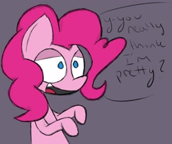 Size: 2054x1727 | Tagged: safe, artist:booker-the-dewitt, pinkie pie, earth pony, pony, request, sketch, solo