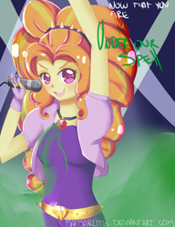 Size: 1000x1300 | Tagged: safe, artist:manjarcito, adagio dazzle, equestria girls, rainbow rocks, solo