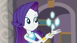 Size: 1920x1080 | Tagged: safe, screencap, rarity, better together, equestria girls, school of rock, geode of shielding, magical geodes, solo