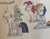 Size: 468x361 | Tagged: safe, artist:whistle blossom, derpibooru import, pinkie pie, rainbow dash, spike, twilight sparkle, twilight sparkle (alicorn), alicorn, dragon, earth pony, pegasus, pony, angry, baby dragon, dialogue, egghead, eyes closed, giggling, laughing, open mouth, simple background, sitting, smiling, standing, traditional art, white background, winged spike