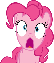 Size: 10390x12090 | Tagged: safe, artist:cyanlightning, pinkie pie, earth pony, pony, buckball season, .svg available, absurd resolution, open mouth, simple background, solo, transparent background, vector