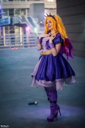 Size: 1365x2048 | Tagged: safe, artist:lochlan o'neil, adagio dazzle, human, siren, equestria girls, rainbow rocks, cosplay, dazzling, irl, irl human, photo