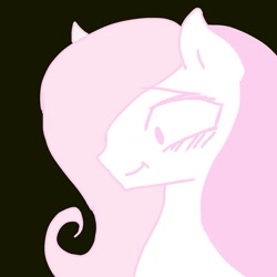 Size: 1181x1181 | Tagged: safe, artist:limeysaur, fluttershy, pegasus, pony, female, mare, pink mane, solo, yellow coat