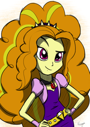 Size: 854x1200 | Tagged: safe, artist:varemia, adagio dazzle, equestria girls, rainbow rocks, solo