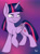 Size: 1936x2592 | Tagged: safe, artist:hayley1432, derpibooru import, twilight sparkle, twilight sparkle (alicorn), alicorn, pony, female, mare, solo