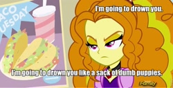 Size: 960x488 | Tagged: safe, adagio dazzle, equestria girls, caption, dragonball z abridged, frieza, image macro, meme, reference, roflbot, sirens doing siren things