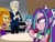 Size: 1024x768 | Tagged: safe, artist:biosonic100, adagio dazzle, aria blaze, sonata dusk, equestria girls, cardigan, clothes, conquerors, doctor who, freedom fighter, overcoat, rebel, shirt, twelfth doctor