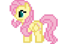 Size: 1024x683 | Tagged: safe, artist:lemopav, fluttershy, pegasus, pony, pixel art, simple background, solo, transparent background