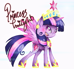 Size: 853x790 | Tagged: safe, artist:platinumpoinsetta, derpibooru import, twilight sparkle, twilight sparkle (alicorn), alicorn, pony, female, mare, solo