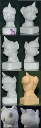 Size: 1648x5132 | Tagged: safe, artist:archiveit1, derpibooru import, twilight sparkle, bust, craft, marble, sculpture, solo