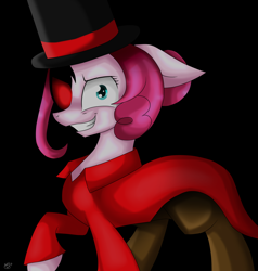 Size: 1900x2000 | Tagged: safe, artist:starshame, pinkie pie, earth pony, pony, female, mare, pink coat, pink mane, simple background, solo