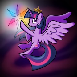 Size: 2400x2400 | Tagged: safe, artist:xain-russell, derpibooru import, twilight sparkle, twilight sparkle (alicorn), alicorn, pony, female, mare, solo