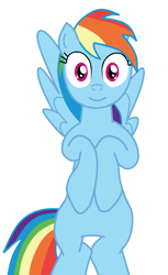 Size: 1192x1953 | Tagged: safe, artist:theawesomeguy98201, derpibooru import, rainbow dash, pegasus, pony, cute, looking at you, stare