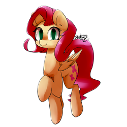 Size: 5000x5000 | Tagged: safe, artist:bloodatius, fluttershy, pegasus, pony, absurd resolution, cute, female, looking at you, mare, raised hoof, shyabetes, signature, simple background, smiling, solo, transparent background